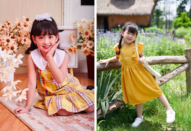 Sao nhí vũ trụ phim VTV: Vẻ ngoài đáng yêu, phong cách sành điệu của bé Quỳnh Chi - Vân Vân 'Thương ngày nắng về' - Ảnh 6. Sao nhí vũ trụ phim VTV: Vẻ ngoài đáng yêu, phong cách sành điệu của bé Quỳnh Chi - Vân Vân 'Thương ngày nắng về' - Ảnh 6.